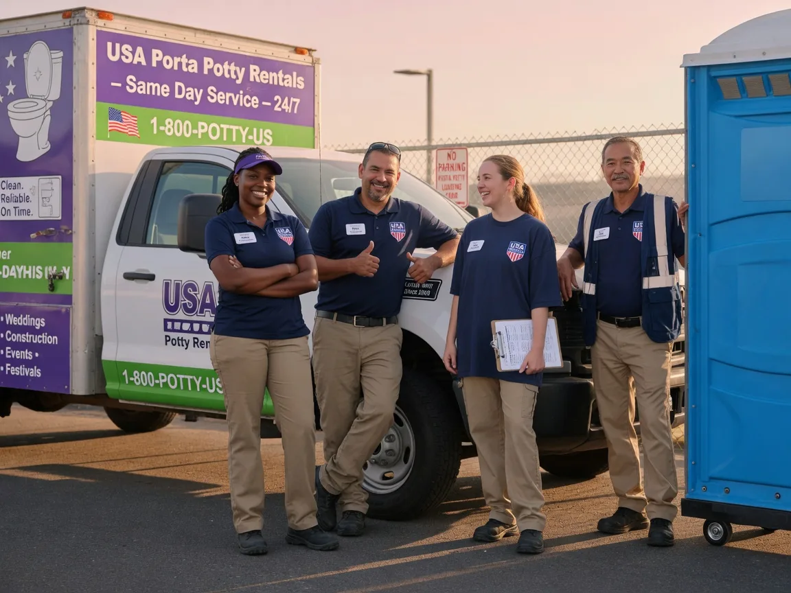 Porta Potty Rental company in Crowville, LA