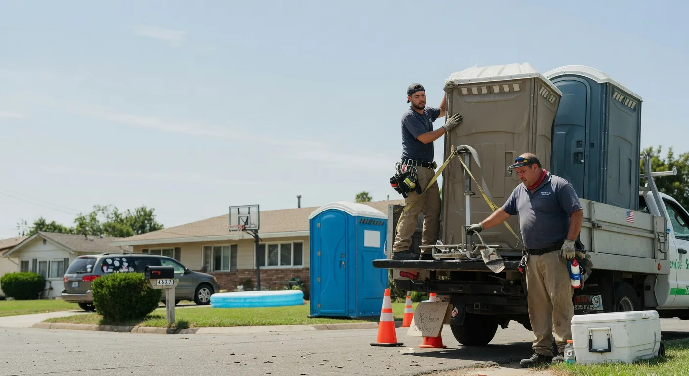 Porta Potty Rental in Crowville, LA near me